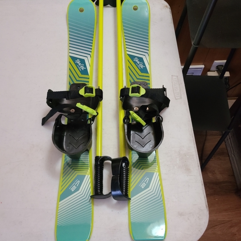 NorEast outdoors kids skis.
